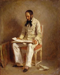 Porträt von Ernest-Aime Feydeau (1821-73)